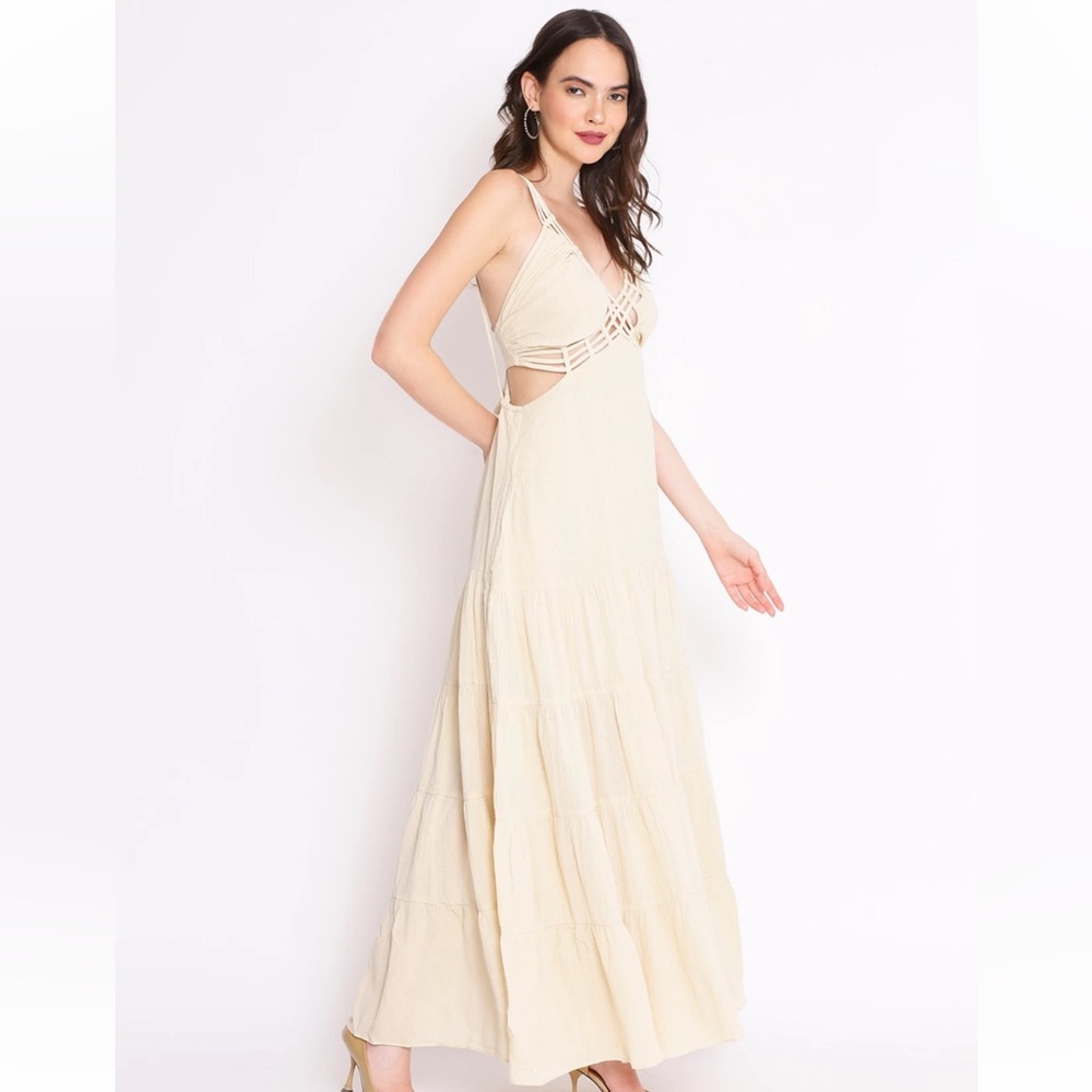 Free People Auralie Maxi Dress - Picture 1 of 15